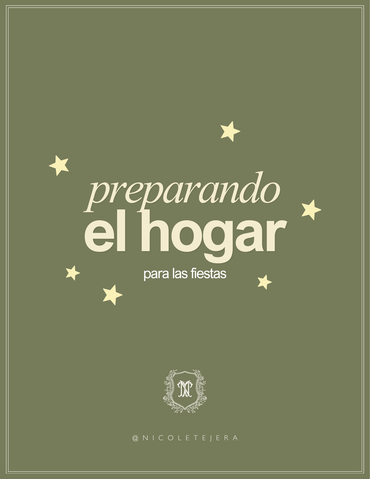 Preparando el hogar para las fiestas e-book